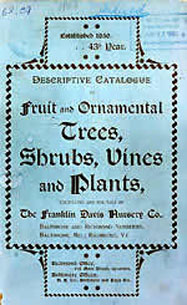 Franklin Davis Nursery Catalog 1893