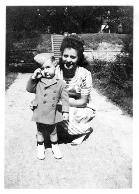 Martha with Billy Summer 1942