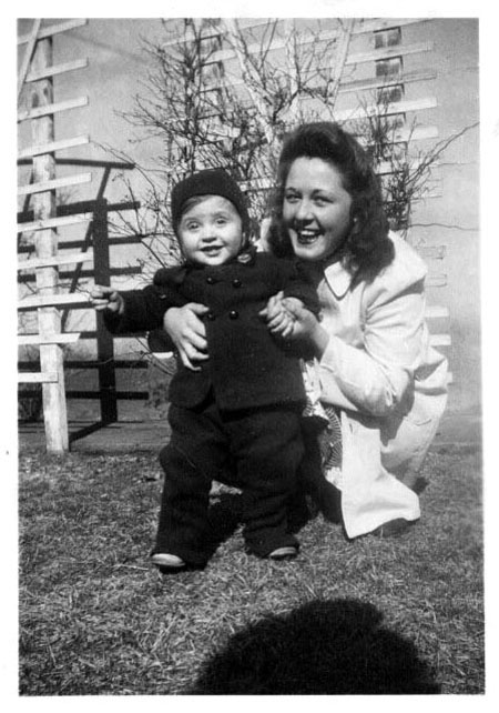 Martha with Billy late 1942.