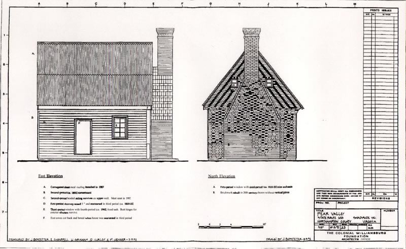 Survey Drawing of Pear House